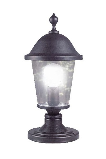 [ARI1896] Corso - borne ext. ip44 ik02, noir, e27 70w max., lampe non incl., hau - 1896