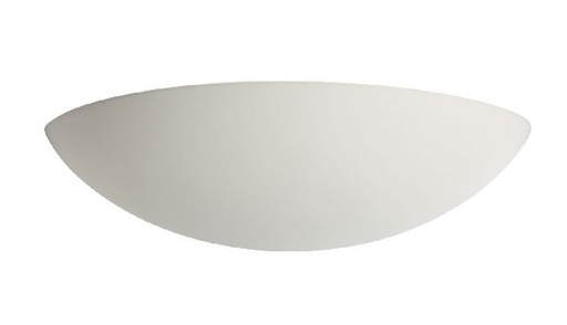 [ARI3001] Domino - applique mur plâtre e27 77w max.,demi-lune, lampe non incl. - 3001