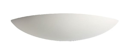 [ARI3007] Domino - applique mur plâtre e27 77w max.,demi-lune, lampe non incl. - 3007