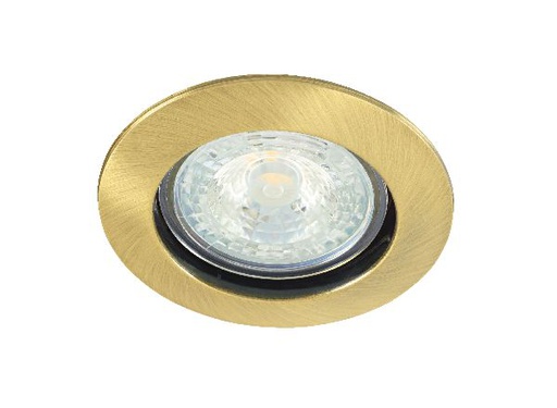[ARI4883] Disk - encastré gu10, rond, fixe, bronze, lampe non incl.,conx°s/outil - 4883