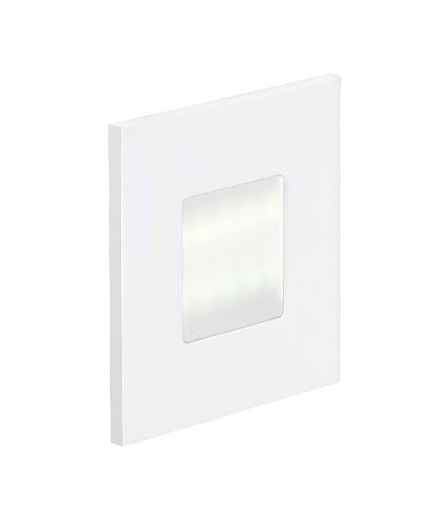 [ARI50261] Baliz 2 - encastré mur carré, fixe, blanc, led intég. 0,92w 2400k 52lm - 50261