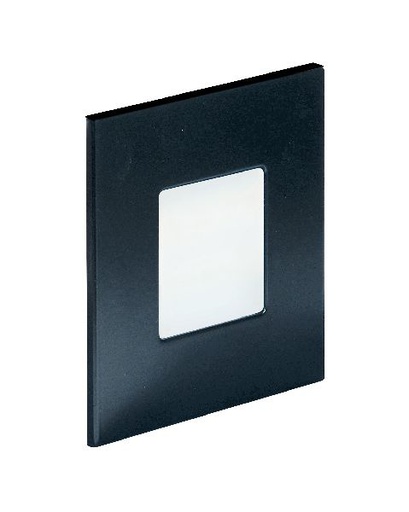 [ARI50902] Baliz 2 - encastré mur carré, fixe, noir, led intég. 0,92w 4200k 74lm - 50901