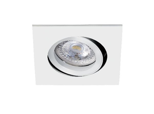 [ARI51149] Tipo - enc. gu10, carré, blanc, a/lpe led 4,5w 4000k 390lm, dimmable p - 51149