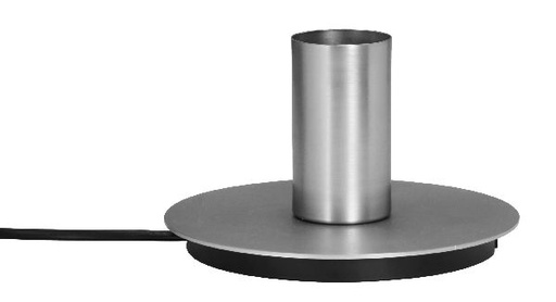 [ARI51209] Tavola - support de lampe e27 à poser, métal nickel, lampe non incl. - 51208