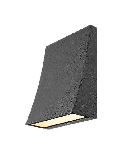 [DC1000342] DELWA, applique extérieure, anthracite, LED, 10W, 3000K, IP44 1000342