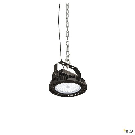 [DC1000827] PARA FLAC, suspension intérieure, noir, LED, 100W, 4000K, IP65 1000827