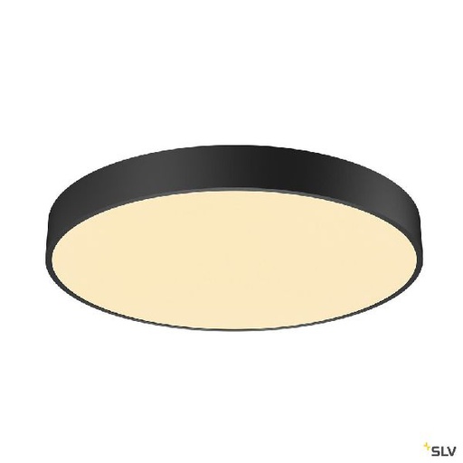 [DC1001886] MEDO 60 applique/plafonnier noir, LED 40W 3000/4000K, TRIAC 1001886