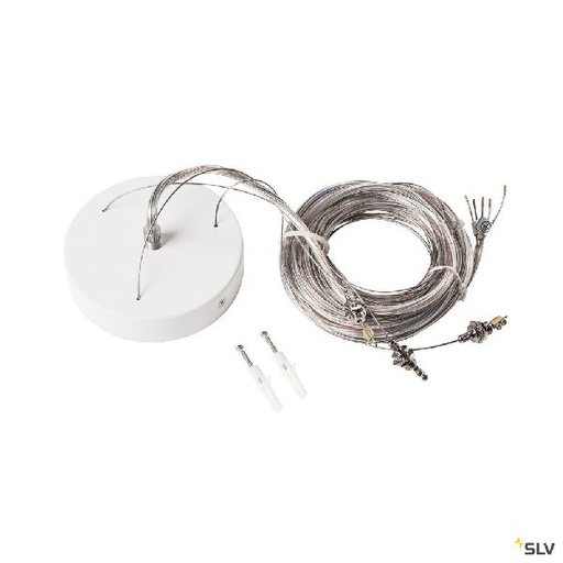 [DC1001950] Kit de suspension 5m, blanc 1001950