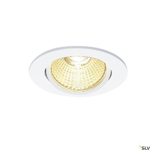 [DC1001989] NEW TRIA 68 ROND encastré, blanc, LED 7,2W 1800-3000K Dim to warm 1001989