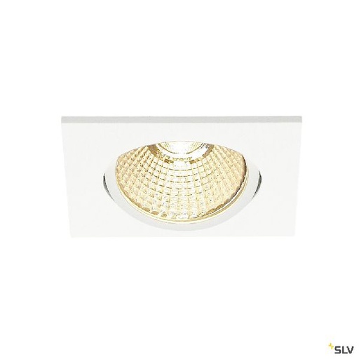 [DC1001992] NEW TRIA 68 CARRE encastré, blanc, LED 7,2W 1800-3000K Dim to warm 1001992