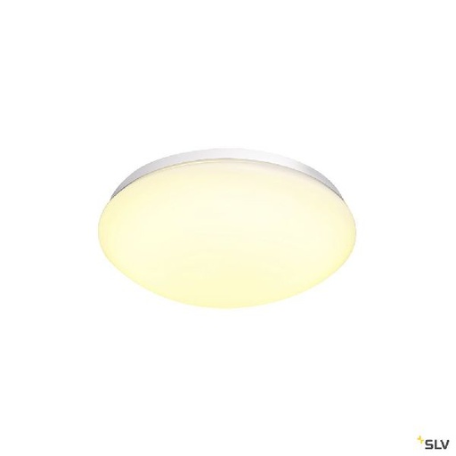 [DC1002020] LIPSY 30 plafonnier, dome, blanc, LED 3000/4000K, dimmable 1002020