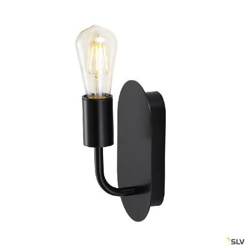 [DC1002148] FITU, applique intérieure, noir, E27, 24W max 1002148