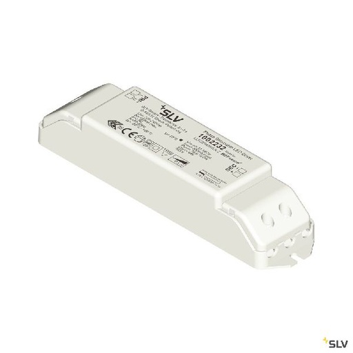 [DC1002232] Alimentation LED, intérieur, 20W, 350mA, variable, serre-câble inclus 1002232