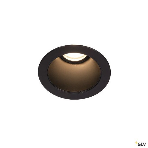 [DC1002592] HORN MAGNA, encastré de plafond ou mural intérieur, noir, LED, 7,7W, 3000K 1002592