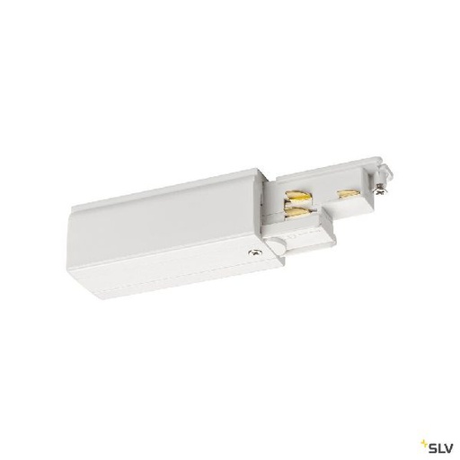 [DC1002639] S-TRACK DALI, Alimentation, terre droite, blanc 1002639