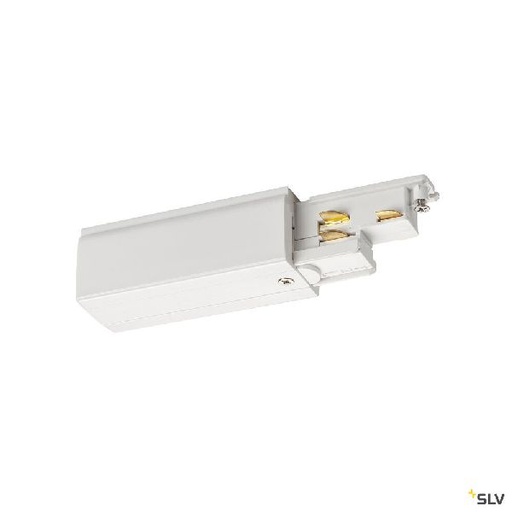 [DC1002640] S-TRACK DALI, Alimentation, terre gauche, blanc 1002640