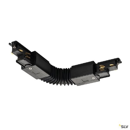 [DC1002645] S-TRACK, connecteur flexible, Dali, pour rail 3 allumages, intérieur, noir 1002645