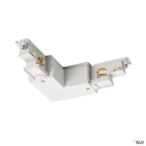 [DC1002649] S-TRACK DALI, Connecteur 90°, terre extérieure, blanc 1002649