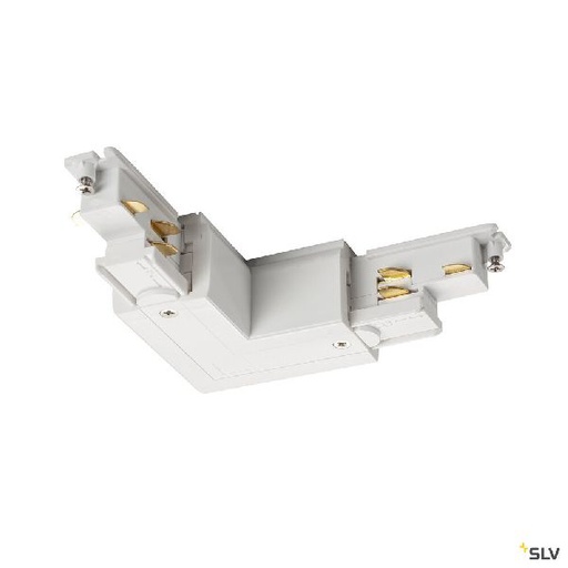 [DC1002650] S-TRACK DALI, Connecteur 90°, terre intérieure, blanc 1002650