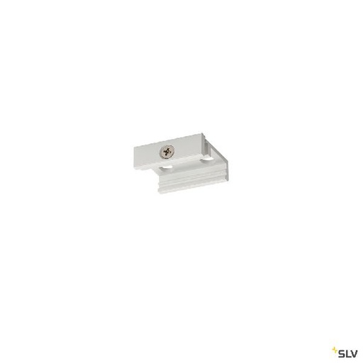 [DC1002658] S-TRACK, clip de fixation, Dali, pour rail 3 allumages, intérieur, blanc 1002658