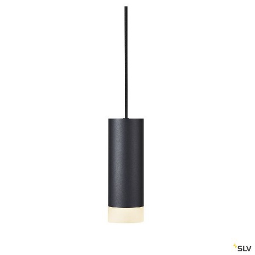 [DC1002939] ASTINA, suspension intérieure, noir, GU10/QPAR51, 10W max, câble nu sans patère 1002939