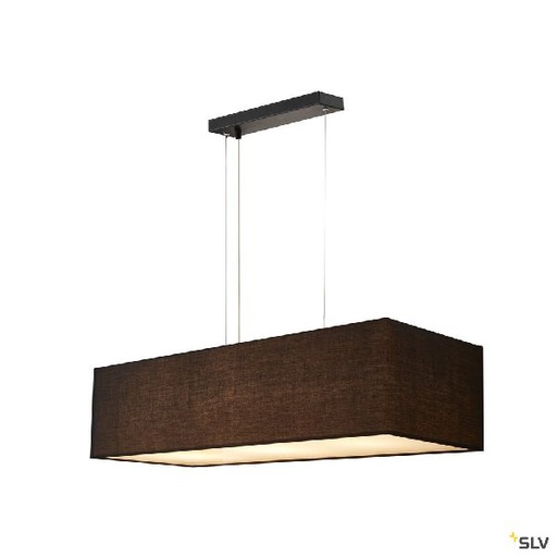 [DC1002946] ACCANTO, suspension intérieure, noir/chrome, E27, 3x 40W max 1002946