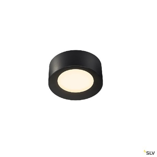 [DC1002968] FERA 25, plafonnier intérieur, noir mat, LED, 19,5W, 3000K/4000K, variable Dali 1002968