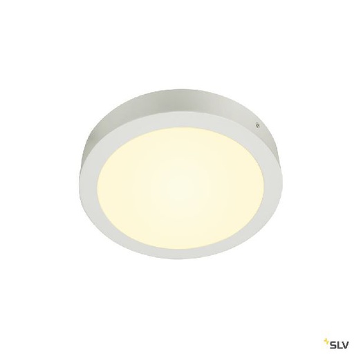 [DC1003016] SENSER 24, plafonnier intérieur, rond, blanc mat, LED, 15W, 3000K, variable Tria 1003016