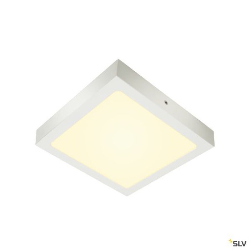 [DC1003019] SENSER 24, plafonnier intérieur, carré, blanc mat, LED, 15W, 3000K, variable Tri 1003019