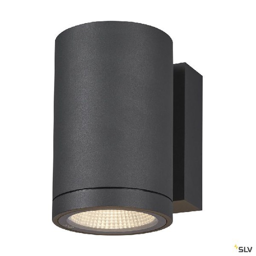 [DC1003423] ENOLA, applique extérieure, rond, M, anthracite, LED, 10W, 3000K/4000K, IP65 1003423