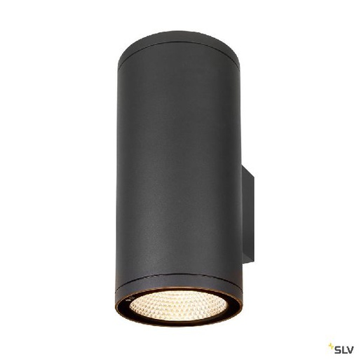 [DC1003441] ENOLA, applique ext, rond, L, anthracite, LED, 53W, 3000K/4000K, IP65, up/down 1003441