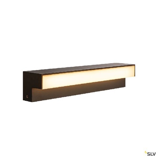 [DC1003535] L-LINE OUT 60, borne extérieure, anthracite, LED, 11,5W, 3000/4000K, interrupteu 1003535