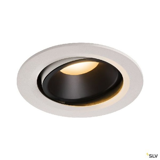 [DC1003637] NUMINOS® MOVE L, encastré plafond orientable, 20°, blanc/noir, LED 25,41W 2700K 1003637
