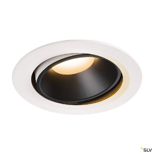 [DC1003712] NUMINOS® MOVE XL, encastré plafond orientable, 40°, blanc/noir, LED 37,4W 2700K 1003712