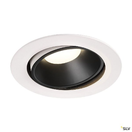 [DC1003757] NUMINOS® MOVE XL, encastré plafond orientable, 20°, blanc/noir, LED 37,4W 4000K 1003757