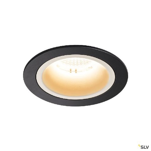 [DC1003845] NUMINOS® M, encastré de plafond, 40°, noir/blanc, LED, 17,55W, 2700K, IP20/IP44 1003845