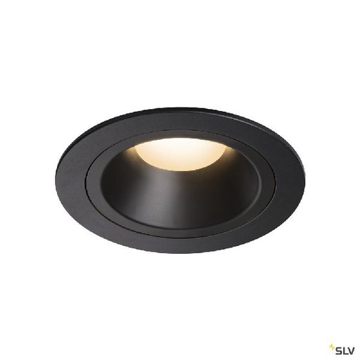 [DC1003865] NUMINOS® M, encastré de plafond, 20°, noir, LED, 17,55W, 3000K, IP20/IP44 1003865