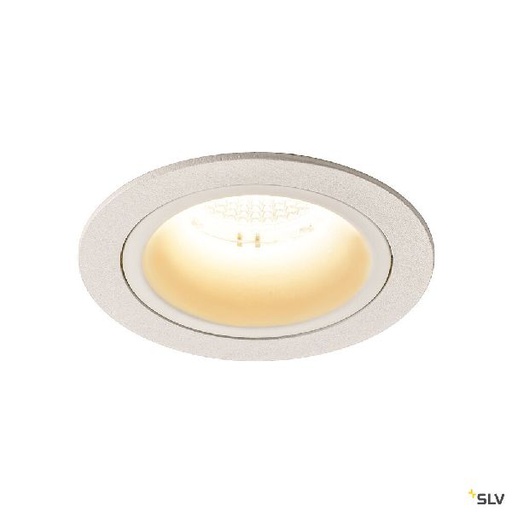 [DC1003878] NUMINOS® M, encastré de plafond, 20°, blanc, LED, 17,55W, 3000K, IP20/IP44 1003878