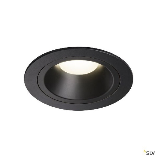 [DC1003895] NUMINOS® M, encastré de plafond, 55°, noir, LED, 17,55W, 4000K, IP20/IP44 1003895