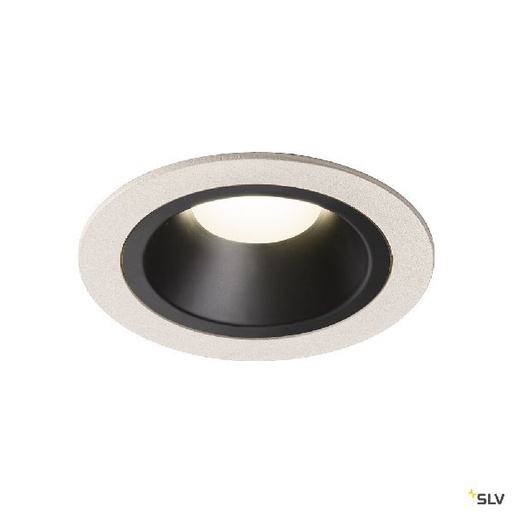[DC1003901] NUMINOS® M, encastré de plafond, 20°, blanc/noir, LED, 17,55W, 4000K, IP20/IP44 1003901