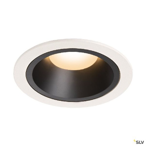 [DC1003925] NUMINOS® L, encastré de plafond, 20°, blanc/noir, LED, 25,41W, 2700K, IP20/IP44 1003925