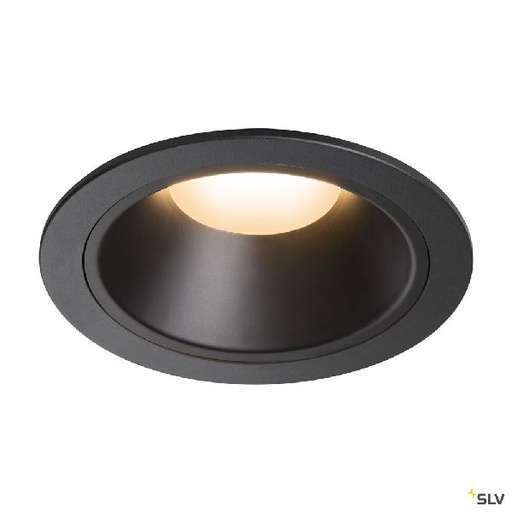 [DC1003991] NUMINOS® XL, encastré de plafond, 55°, noir, LED, 37,4W, 2700K, IP20/IP44 1003991