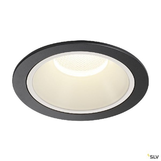 [DC1004037] NUMINOS® XL, encastré de plafond, 40°, noir/blanc, LED, 37,4W, 4000K, IP20/IP44 1004037