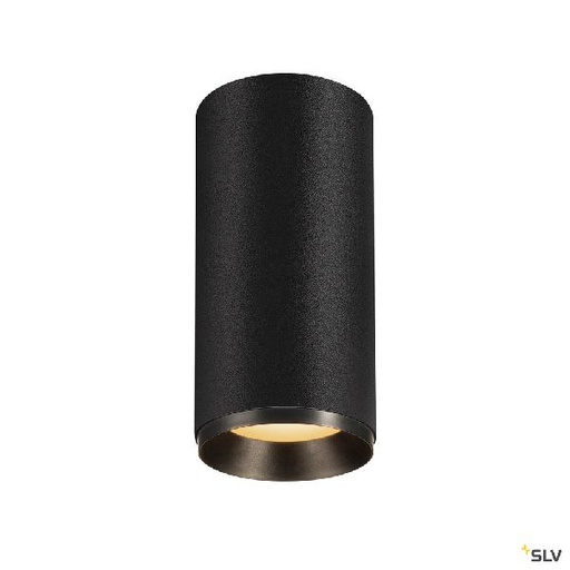 [DC1004314] NUMINOS® L, plafonnier intérieur, 24°, noir, LED, 28W, 2700K, variable 1004314