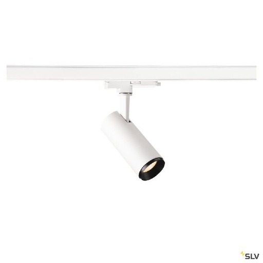 [DC1004366] NUMINOS® S, spot pr rail 3 allumages, 24°, blanc/noir, LED, 11W, 2700K Dali 1004366