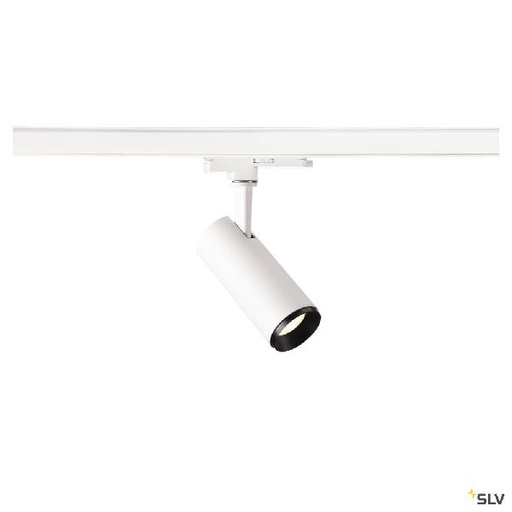 [DC1004382] NUMINOS® S, spot pr rail 3 allumages, 24°, blanc/noir, LED, 11W, 4000K Dali 1004382