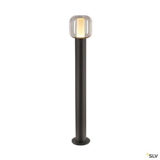 [DC1004681] OVALISK 100, borne extérieure, anthracite, LED, 9W, 3000/4000K, interrupteur CCT 1004681