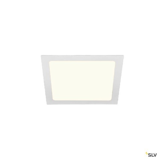 [DC1004699] SENSER 24, encastré de plafond intérieur, carré, blanc, LED, 13W, 4000K 1004699