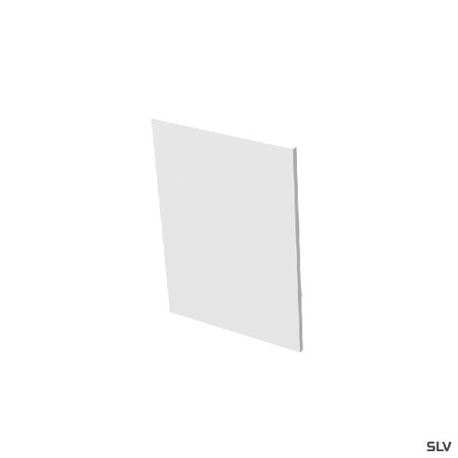 [DC1004901] GRAZIA 60, embout pour profil en saillie, blanc 1004901