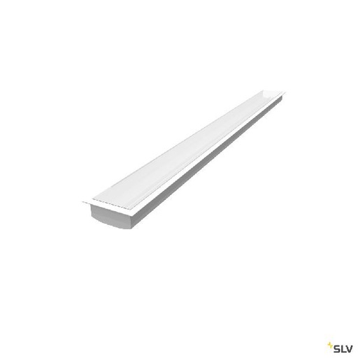 [DC1004908] GRAZIA 60, profil à encastrer, 3 m, blanc 1004908